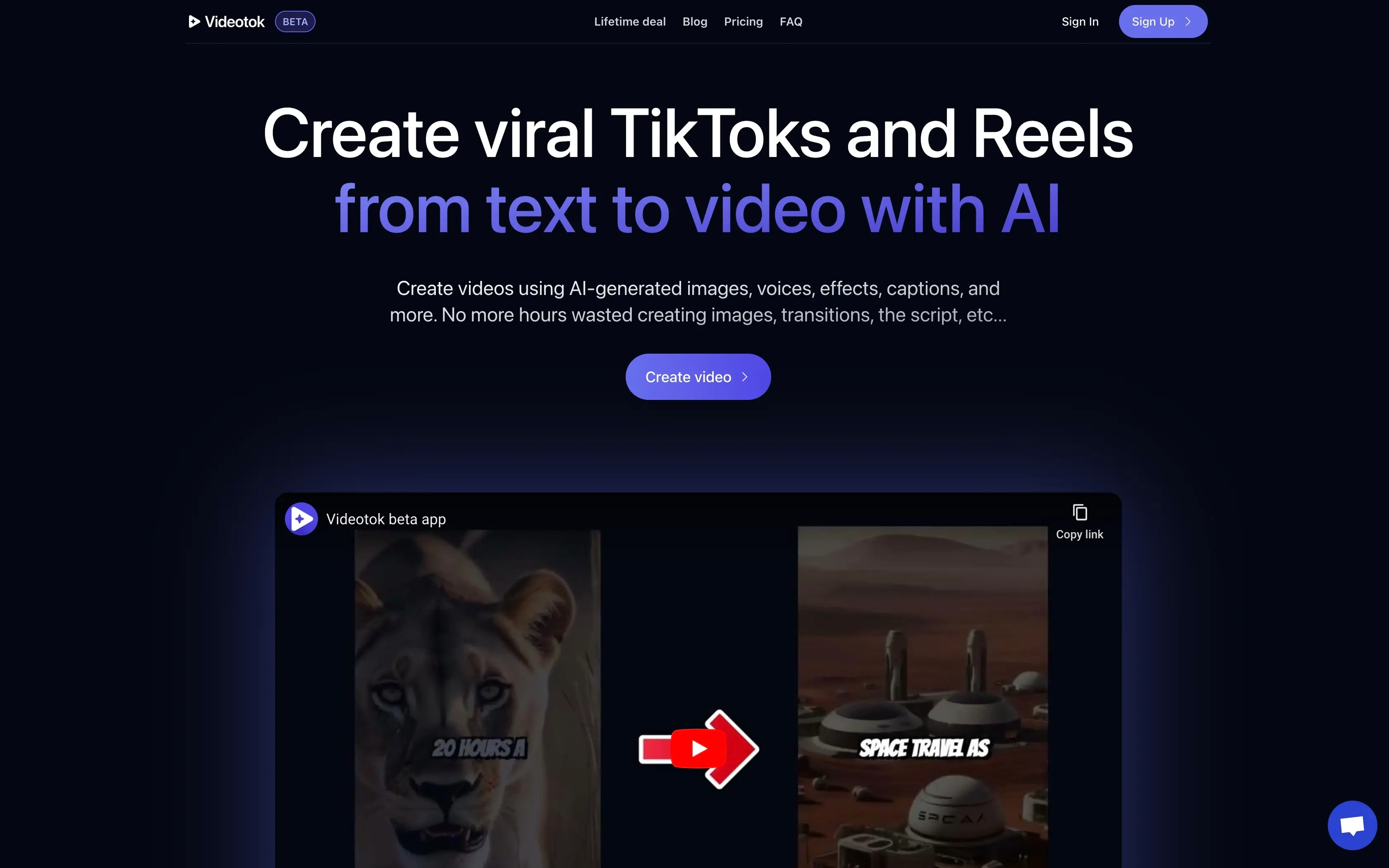 Videotok Screenshot