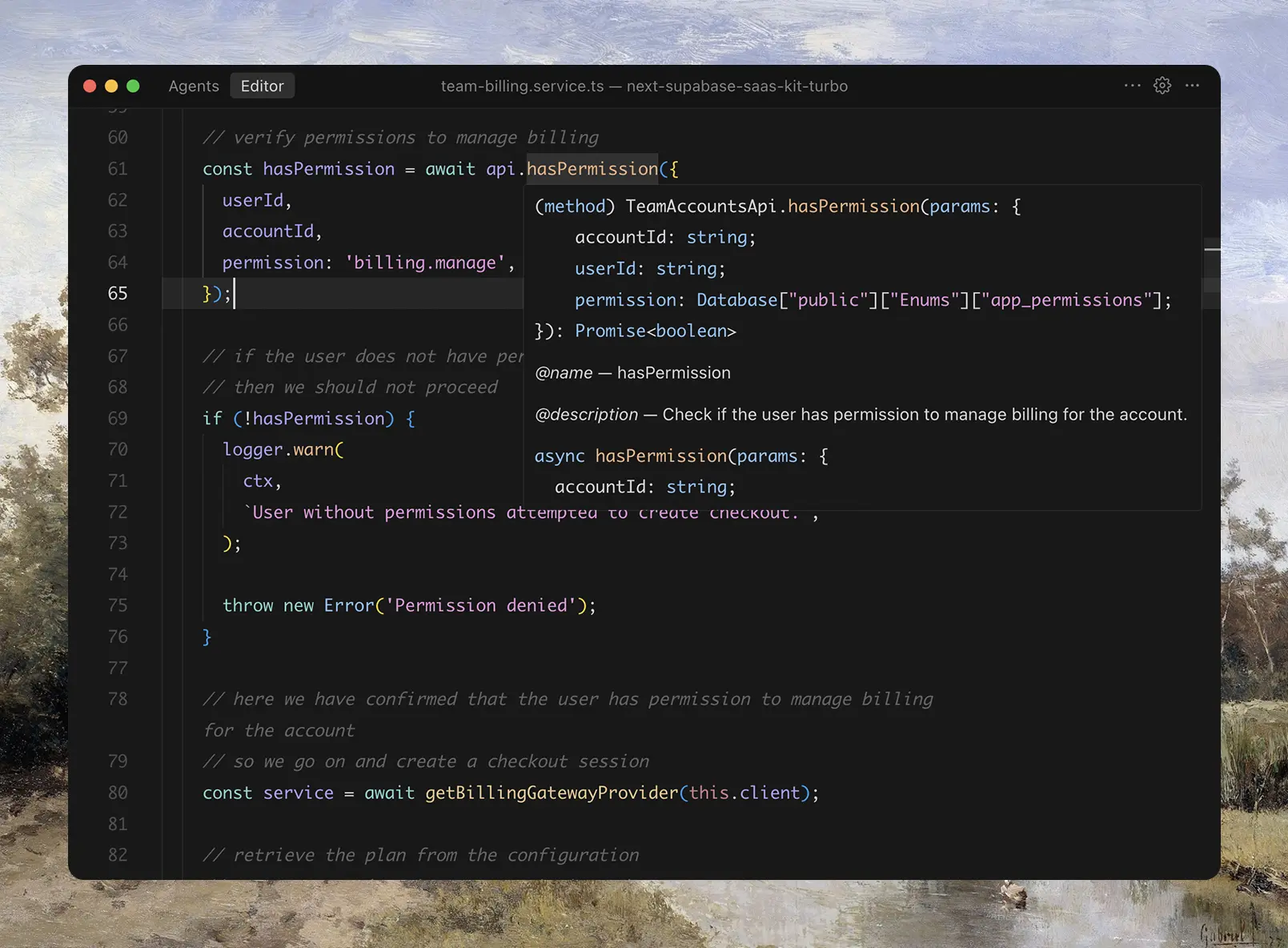 Roles and Permissions