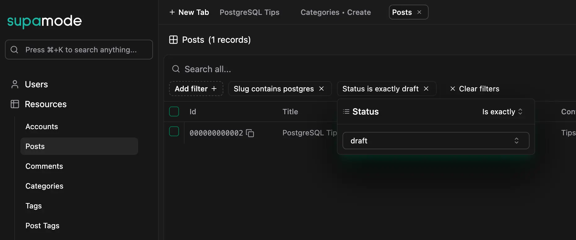 Enum Filters