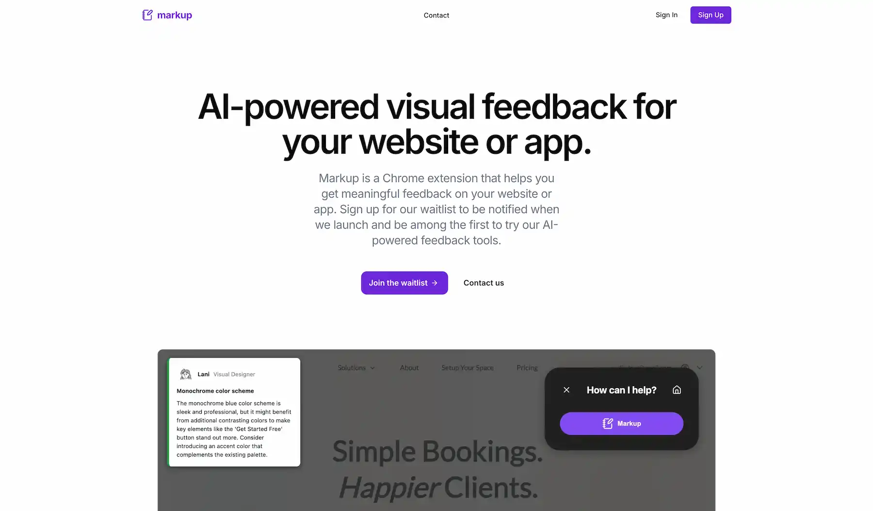 Webmarkup Screenshot