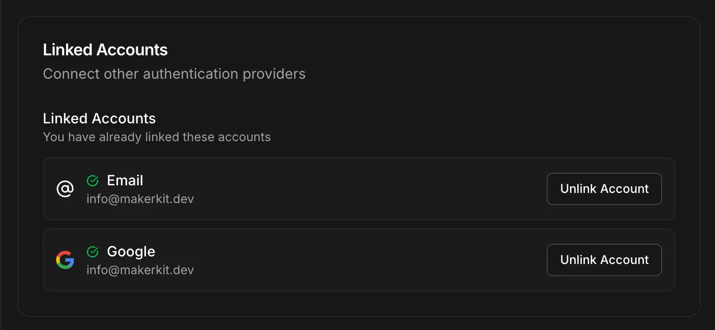 Identity Linking Example