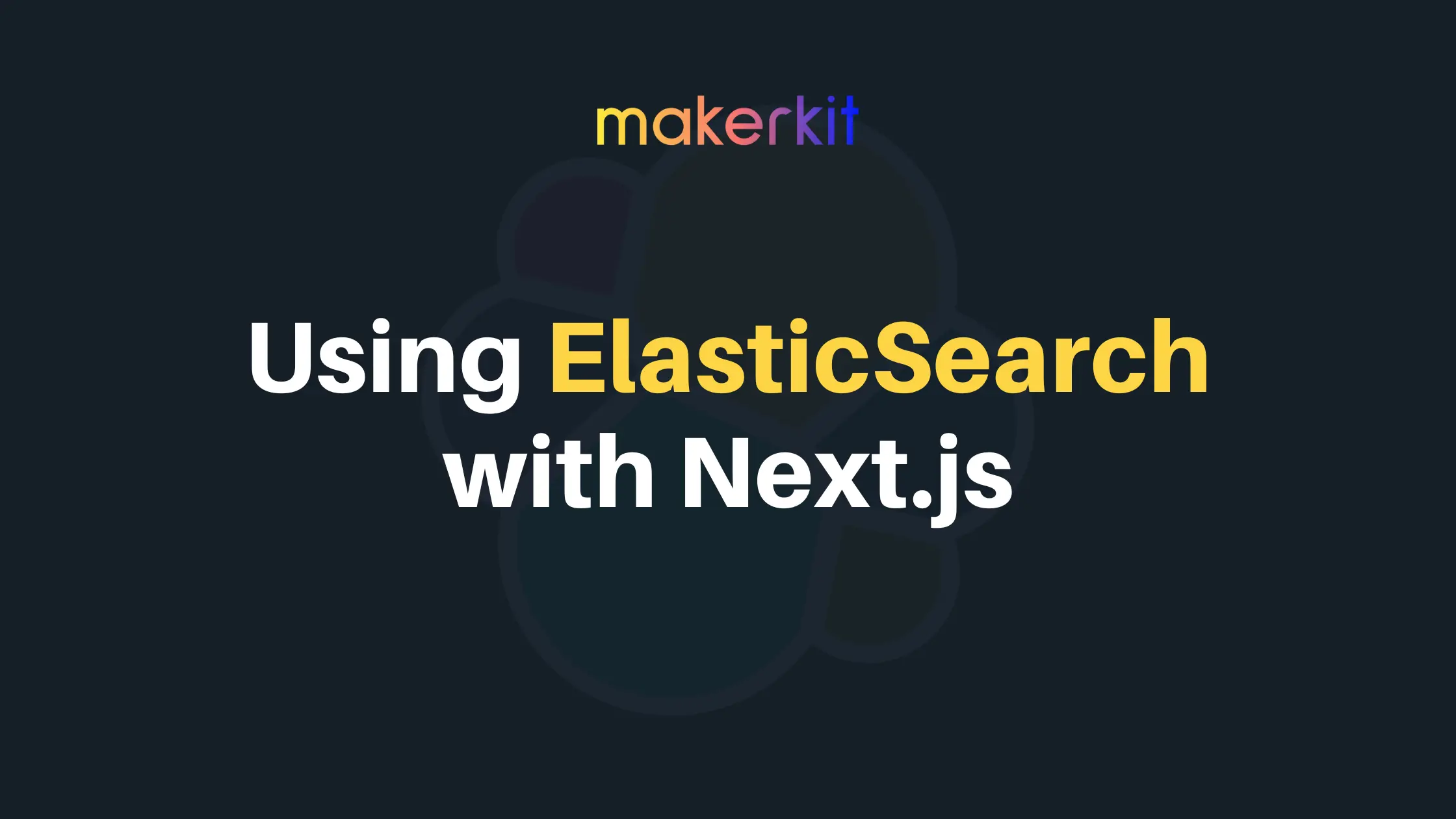 Cover Image for Using ElasticSearch with Next.js