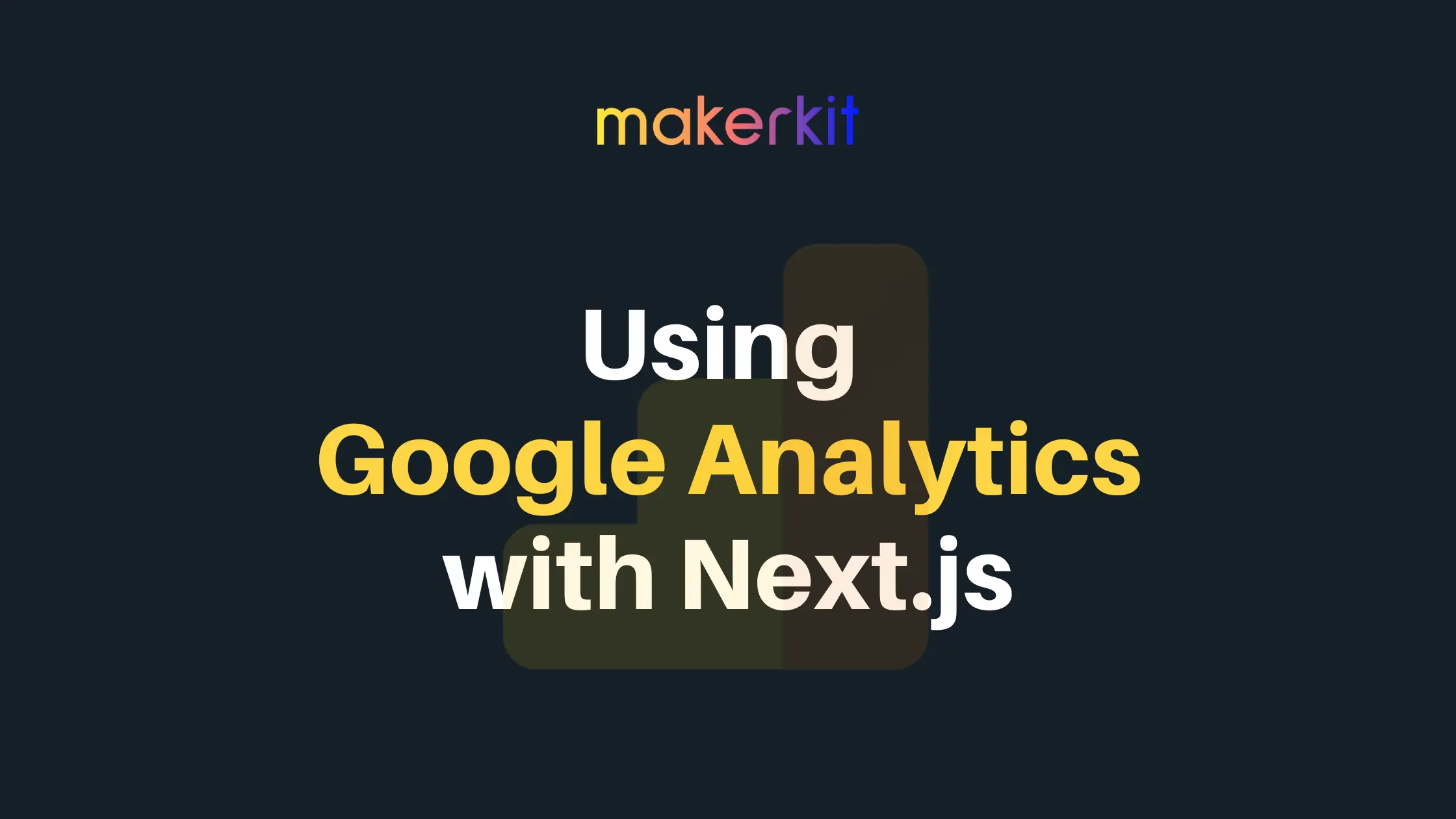 Cover Image for Using Google Analytics with Next.js